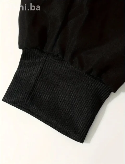 MODERNE CARGO PANTALONE - TEHNIKA DŽEPARICE (CRNE) 5