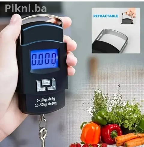 NOVO! Prijenosna Digitalna Vaga (50kg) - HIT Cijena 20 KM! 3