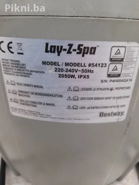 Bestway Lay-Z-Spa Pumpa za bazen / Grijač / Kao NOVO iz Njemačke 7