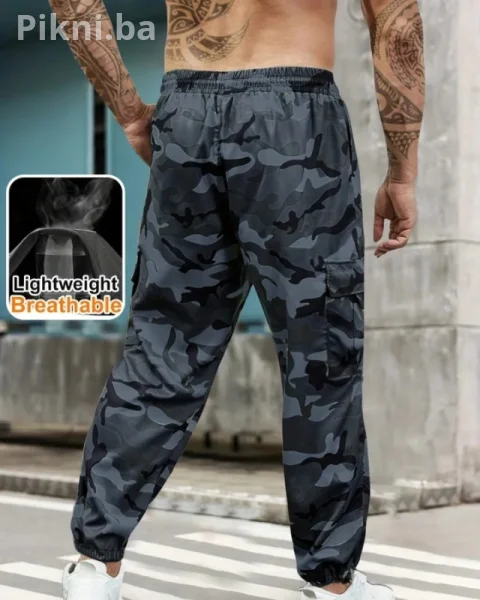 Maskirne Pantalone Sive (Urban Camo) - Novo - XL 8