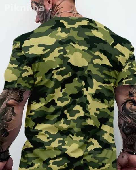 Sportska Maskirna Majica (Quick Dry) - NOVO - XL 8