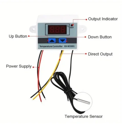 Digitalni Regulator Temperature / Termostat AC 110V-220V -50 110 5