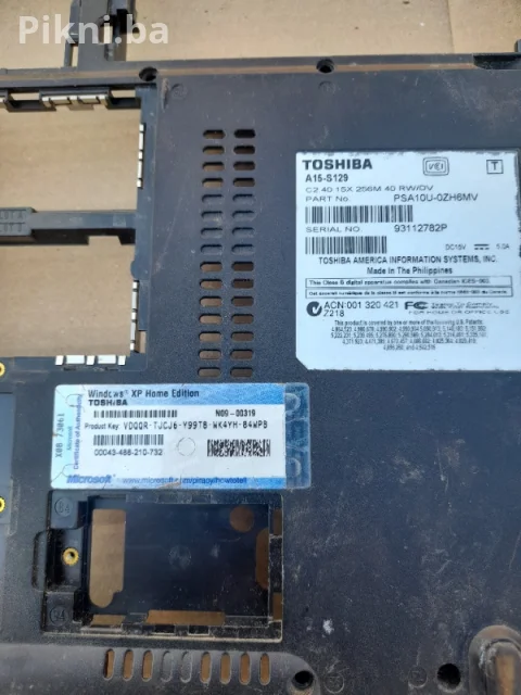 Ekran laptop Toshiba lap top računar kompjuter za dijelove 12