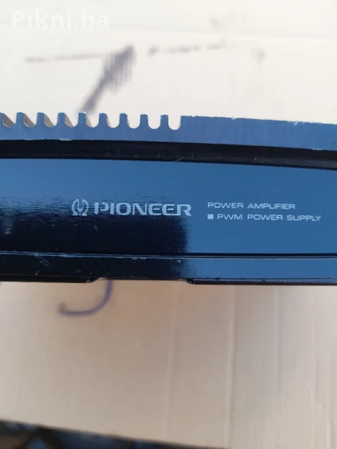 100% ISPRAVNO! VINTAGE PIONEER Auto Pojačalo GM-1000A | JAPAN 6