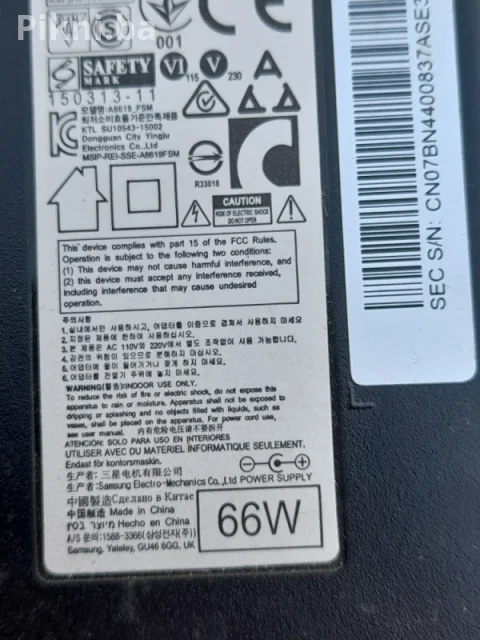 ZA PRODAJU: ORIGINAL SAMSUNG ADAPTER 19V / 3.47A (66W) PUNJAČ 3