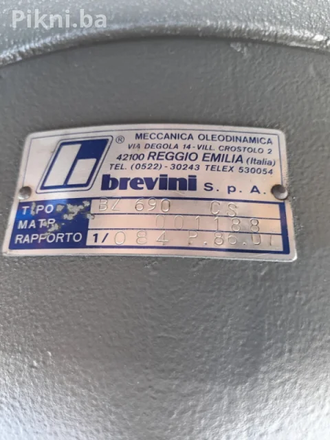 GOTOVO NOV! Brevini Reduktor BZ 690 CS - SAMO 500 Radnih Sati 3