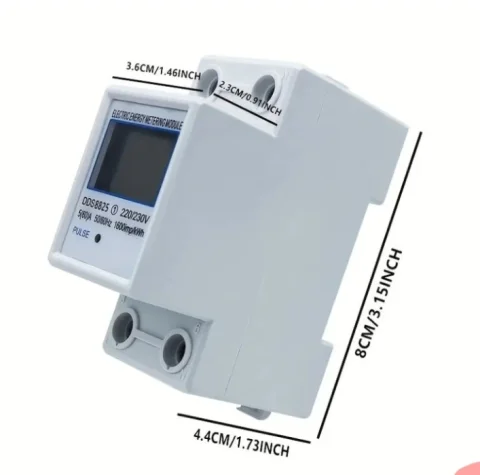 NOVO! Digitalni Jednofazni Elektromjer 60A (Brojilo) - Strujomjer 5
