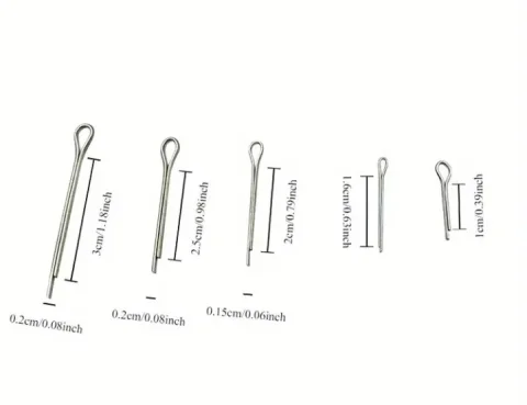 TOP PONUDA! Set 175x Čeličnih RASCJEPKA/OSIGURAČA (SPLIT-PIN) u P 5