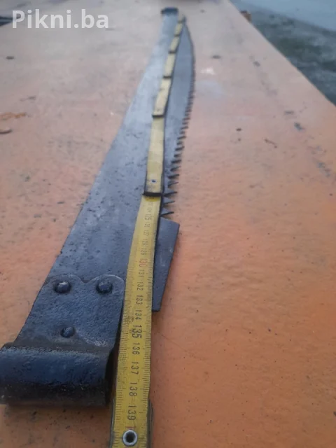 STARA RUČNA PILA ZA DVOJE JARMAČA Preko 140 cm Kolekcionarska 7