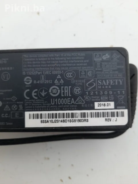 ORIGINAL Lenovo Punjač 65W (kvadratni vrh) - Kao Nov Lap Top! 3
