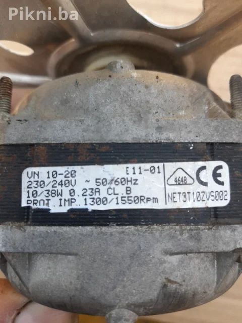Ventilator turbina 220mm 1550obr 38w elektro motor elektromotori 3