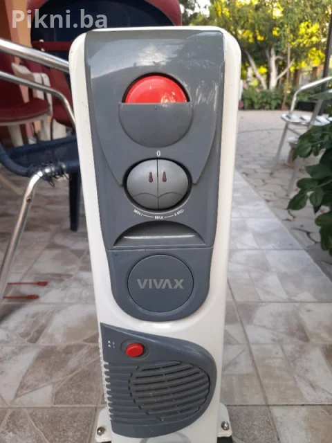Uljani radiator grijalica Vivax 2500+400W ventilatorom - odličan 8