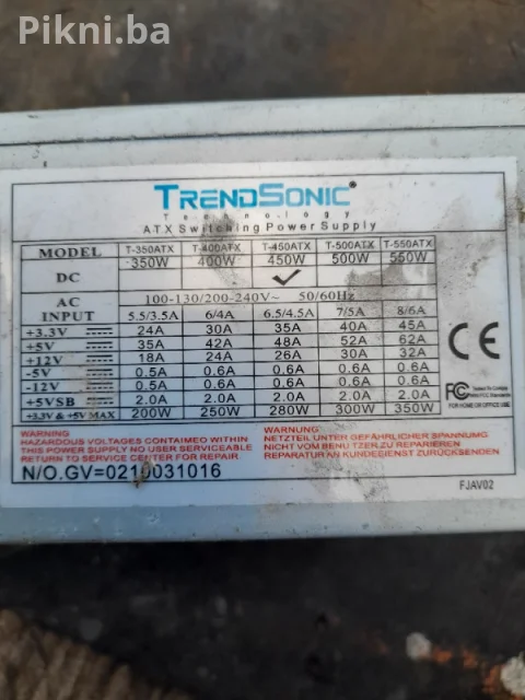 Trendsonic ATX Napajanje (PSU) 350W - ISPRAVNO 4