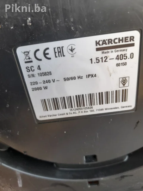 Karcher SC 4 sc4 Parni Čistač (2000W) paročistac pod detaljno 3