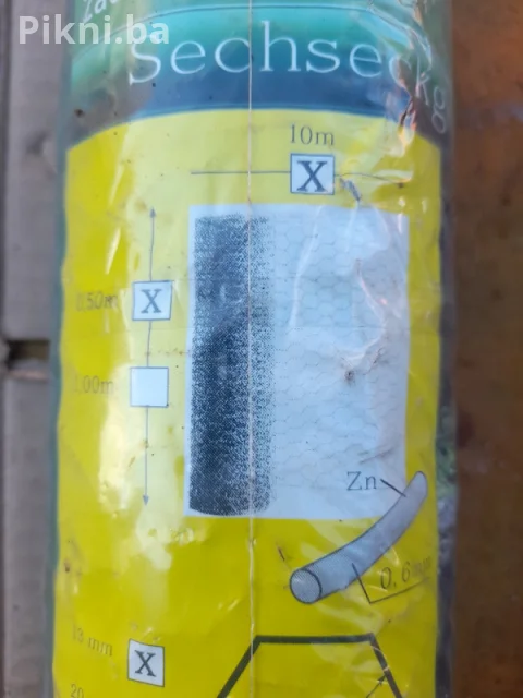 Pletena ograda 10x0.50mx13mm ograde metalne 9