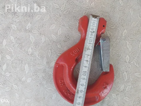 PROFESIONALNE KVALITETNE DIZALIČNE KUKE S OSIGURAČEM (4 Komada) 6