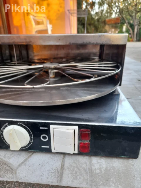 ROTO ROSTER IKON Retro Rotacioni Toster Gril Švicarski inox roštilj 11