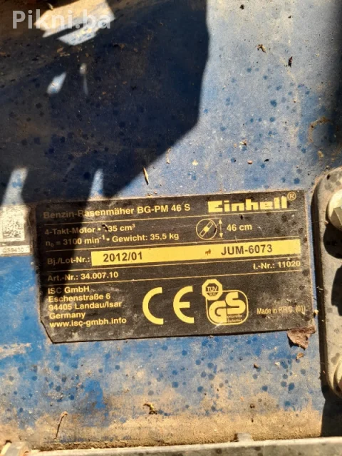Bobina/Indukcioni Kalem za Kosilicu EINHELL BG-PM 46 S (Polovan )