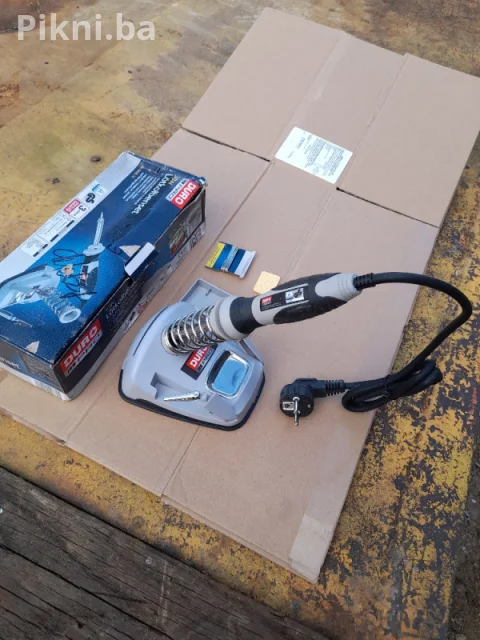 NOVO! DURO Pro Komplet Set za Lemljenje 30W (sa Stalkom, Stezaljkama) 3