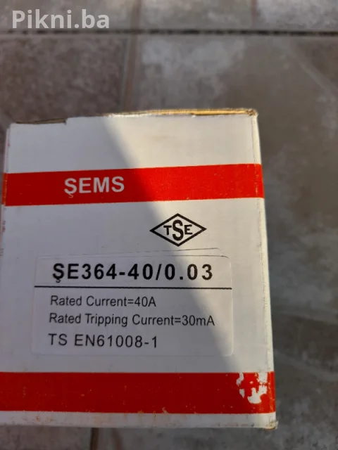 Fid skloka Sems 40A 300ma fideo kontaktor prekidac 5