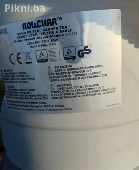 🏊 Bestway Flowclear Peščana Pumpa za Bazen – Potpuno Ispravna 4