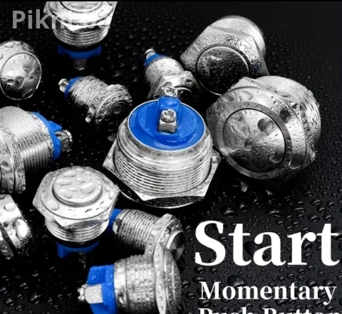 🔘 Metalni Taster Prekidač 16mm (High Head) sklopka 3