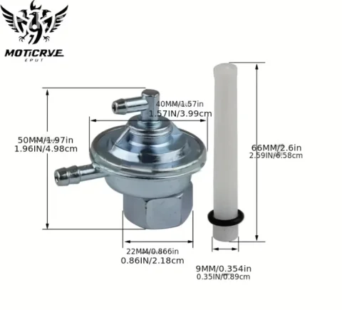 ⛽ Vakuum ventil (prekidač) za gorivo - M14 x 1mm vakum 3