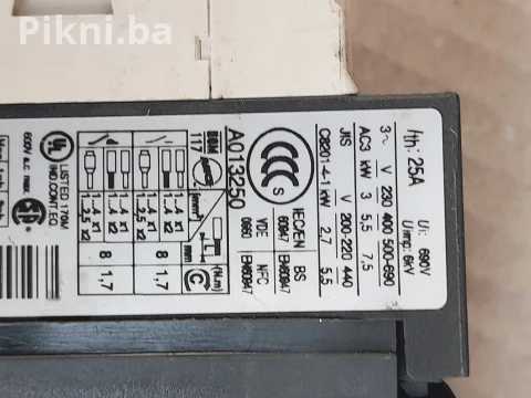 ⚡ Schneider Electric Kontaktor sklopka prekidač LC1D12 (25A, 230V) ⚡ 5
