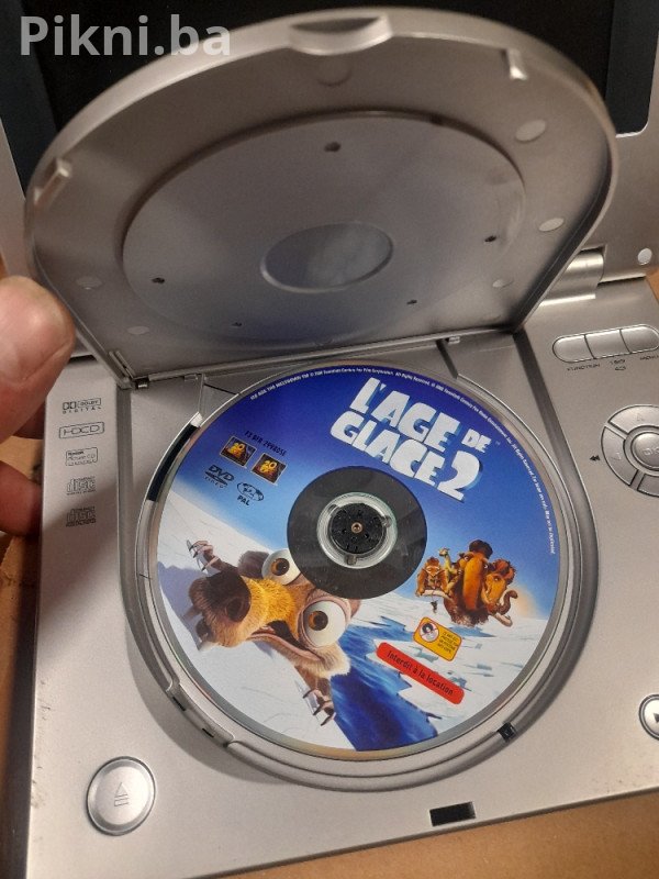 AIRIS LW256 Prijenosni DVD plejer (7 inčni) NEISPROBANO