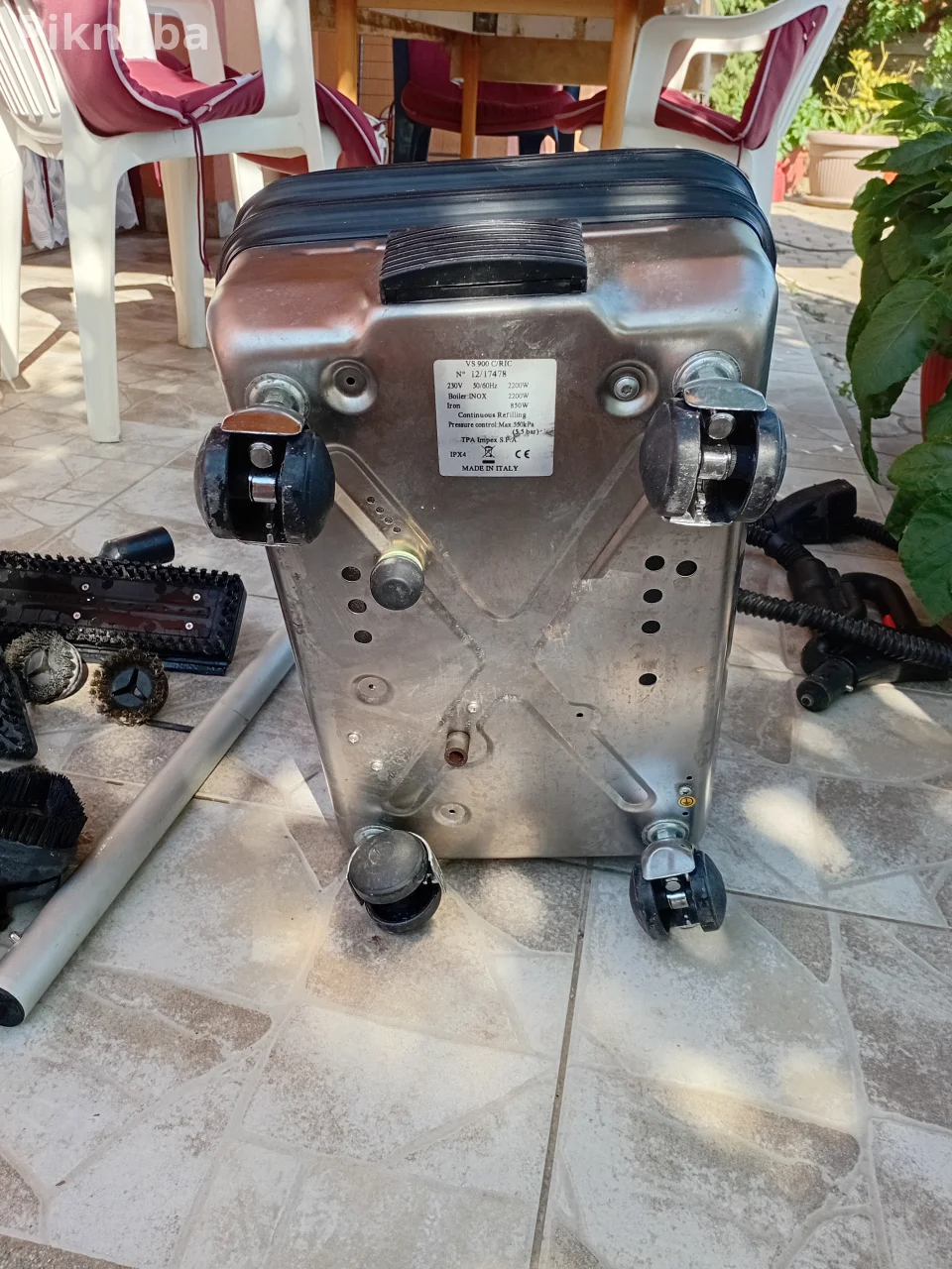 📌 Profesionalni Paročistač ROBBY 9000 Profi (2200W / 5.5 Bar) + Kolica i Oprema