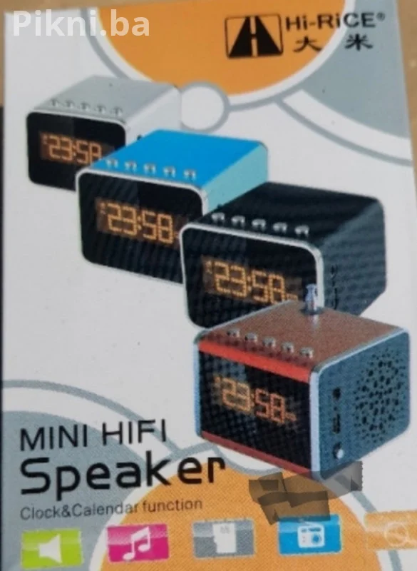 Prienosni mikro USB-AUX-CD zvučnik, mp3 radio fm plejer