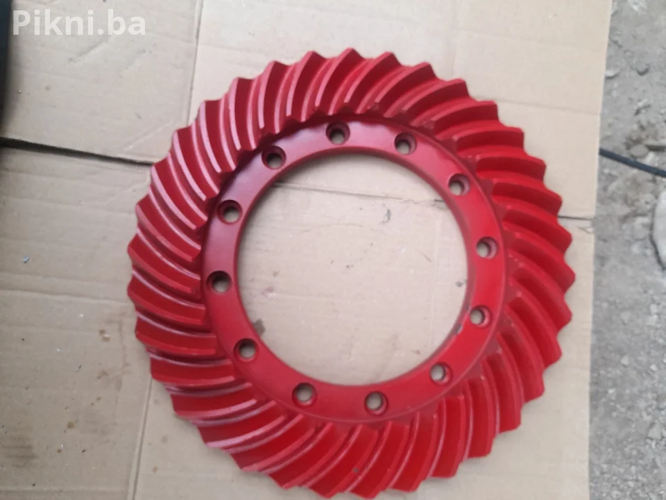 Konusno tanjirasti zupcanik 34 zuba 12 rupa 33x5x3,2cm imt