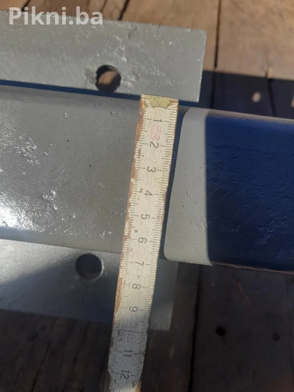osovina za prikolicu - za Labudica, niskonoseća, 3 tone, njemačka