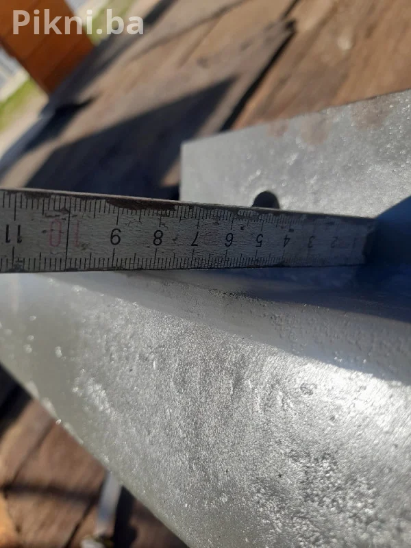 osovina za prikolicu - za Labudica, niskonoseća, 3 tone, njemačka