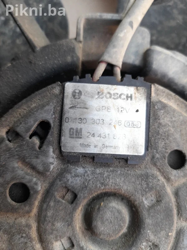 Ventilator Hladnjaka sa Modulom (40cm), BOSCH/GM Opel Vectra C