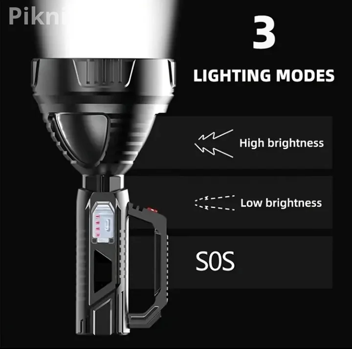 Profesionalna LED Lampa Reflektor - USB Punjenje + PowerBank (NOV