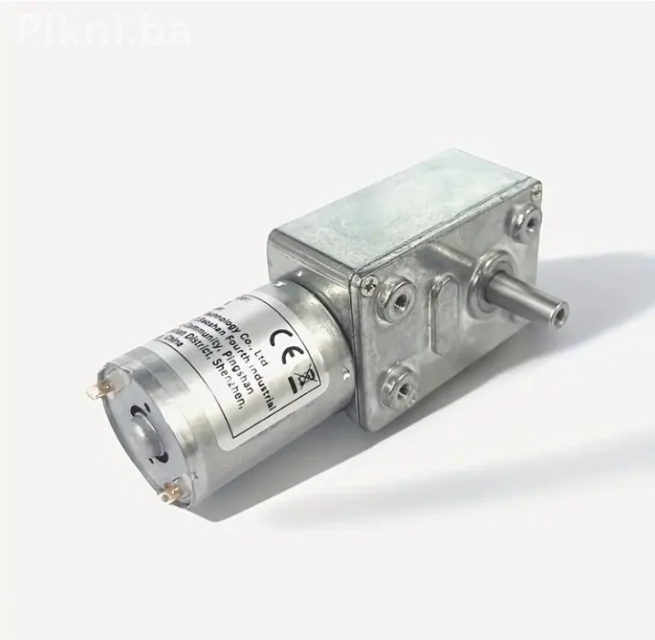 DC motor sa Pužnim Prijenosom 12V elektro motor reduktorom
