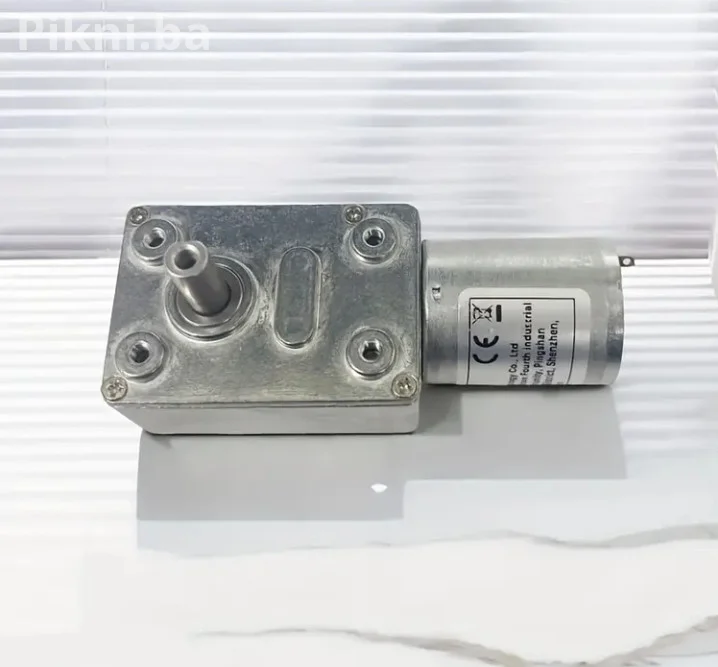 DC motor sa Pužnim Prijenosom 12V elektro motor reduktorom