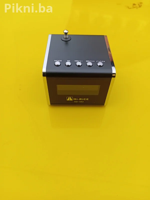RASPRODAJA! Mini Hi-Fi Zvučnik / Radio / Alarm HI-RICE SD-502 (Me