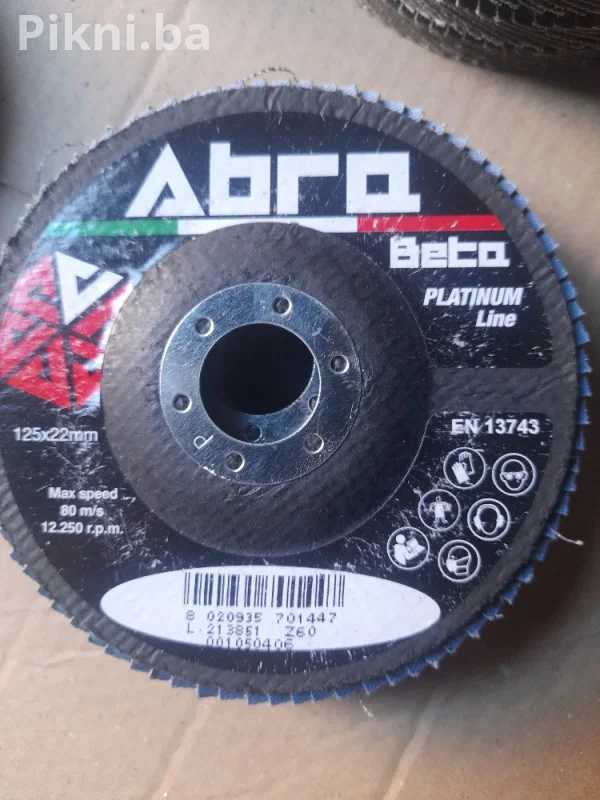 Profi disk za brušenje sa papirima za metal 125x22mm