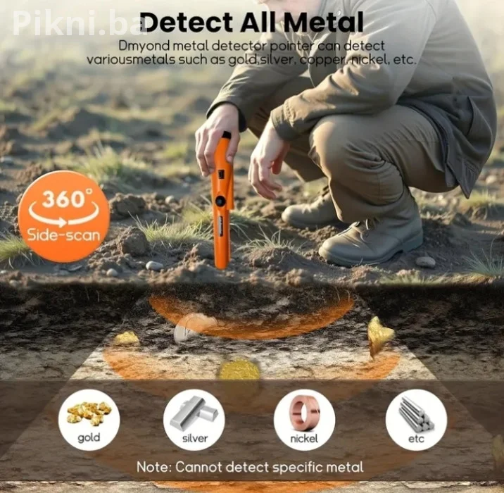 AKCIJA! NOVI PINPOINTER METAL DETEKTOR (ZELENI) Brzo do blaga!