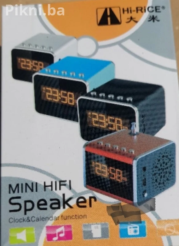 Prienosni mikro USB-AUX-CD zvučnik, mp3 radio fm plejer