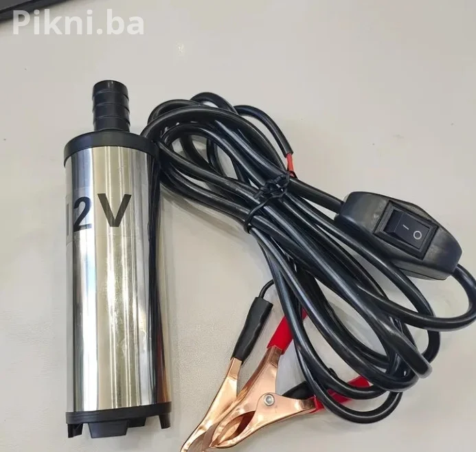 Potopna Pumpa za Gorivo i Ulje 12V | Inox | Za Dizel i Vodu