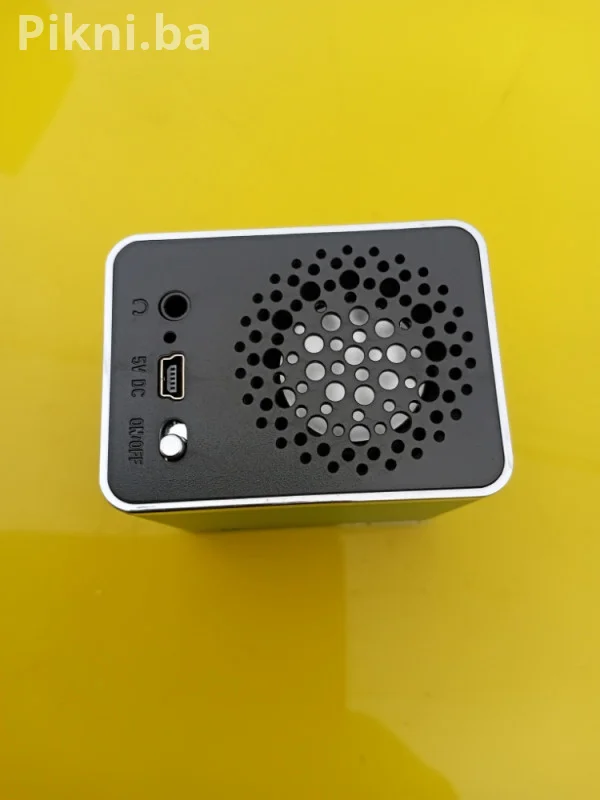Plavi Mini Hi-Fi Zvučnik / Radio / Alarm HI-RICE SD-502 (Metalno