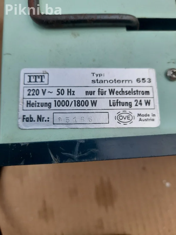 Grijalica 1000/1800w dvije brzine toplo hladno duva