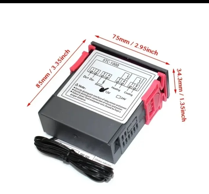 PROFI Digitalni Termostat STC-1000 (AC 110V-220V) - Grijanje i Hl