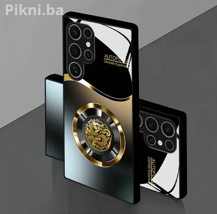 PREMIUM Dragon Glass Maska za Samsung S24 / S25 Ultra / Gold Edit