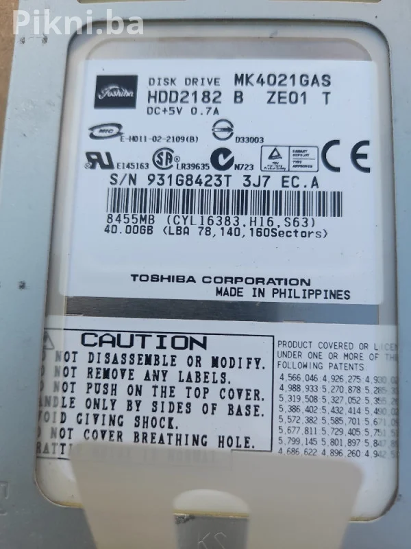 Ekran laptop Toshiba lap top računar kompjuter za dijelove