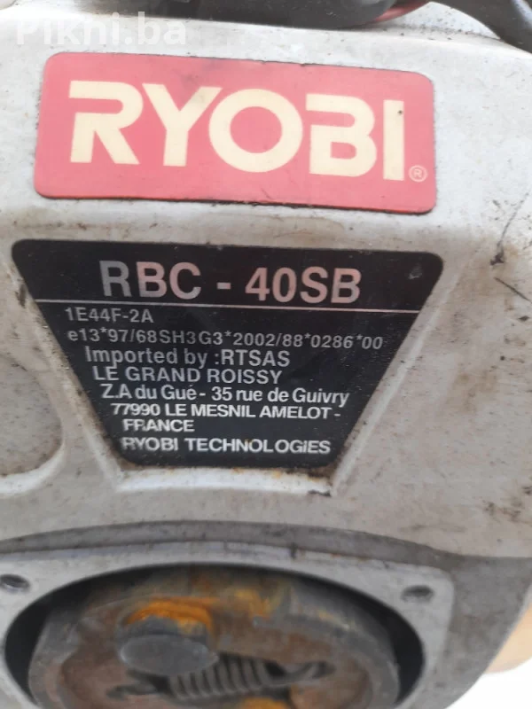 Dijelovi za trimer Ryobi RBC-40SB (40cc) - Motor ispravan!