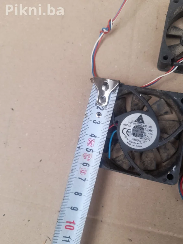 Ventilator turbina 12v coler hladnjak cooleri 6x6,5x5cm